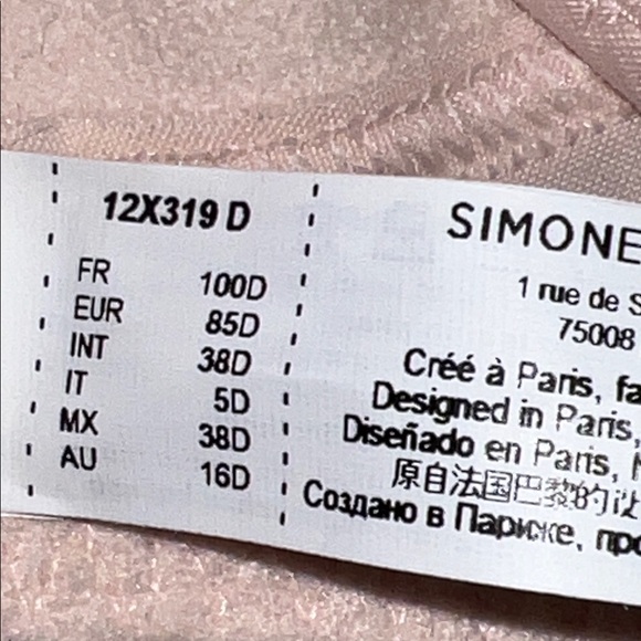 Simone Perele Delice Sheer Underwire Plunge Bra - Picture 11 of 12